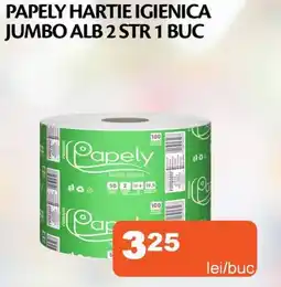 Unicarm Papely hartie igienica jumbo alb Ofertă