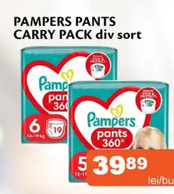 Unicarm PAMPERS pants carry pack Ofertă