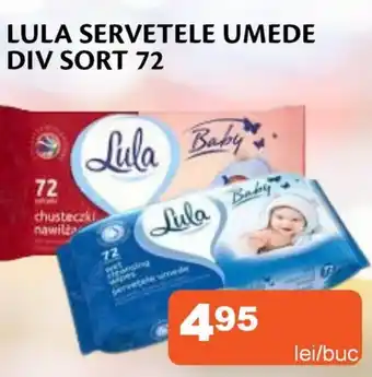 Unicarm LULA servetele umede div sort 72 Ofertă