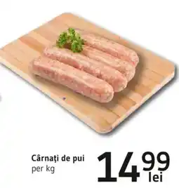 Supeco Cârnaţi de pui Ofertă