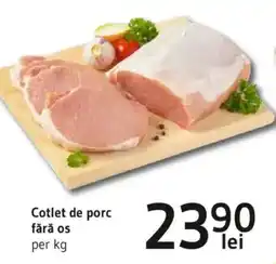 Supeco Cotlet de porc fără os Ofertă