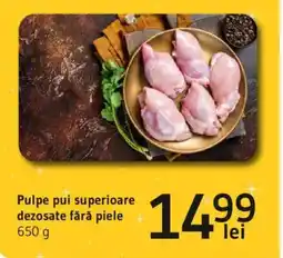 Supeco Pulpe pui superioare dezosate fără piele Ofertă