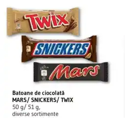 Supeco Batoane de ciocolată MARS/SNICKERS/TWIX Ofertă