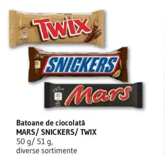 Supeco Batoane de ciocolată MARS/SNICKERS/TWIX Ofertă