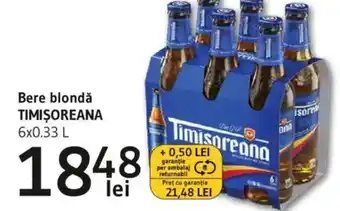 Supeco Bere blondǎ TIMIŞOREANA Ofertă