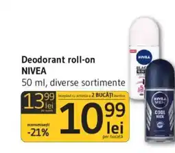 Supeco Deodorant roll-on NIVEA Ofertă