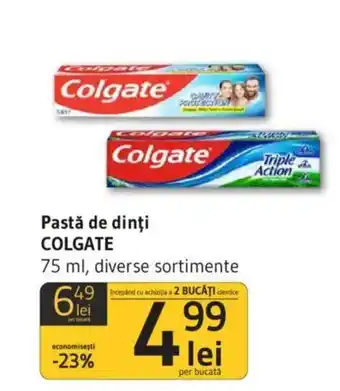 Supeco Pastǎ de dinți COLGATE Ofertă