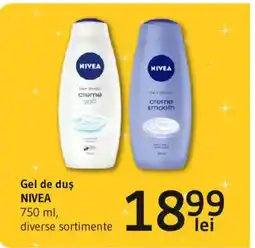 Supeco Gel de duş NIVEA Ofertă