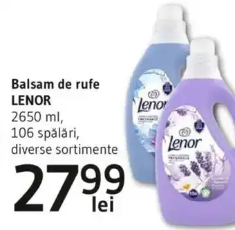 Supeco Balsam de rufe LENOR Ofertă