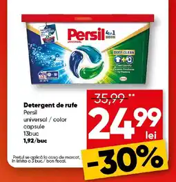 PROFI Detergent de rufe Persil universal/color capsule Ofertă