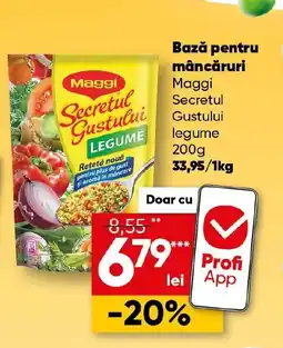 PROFI Bază pentru mâncăruri Ofertă