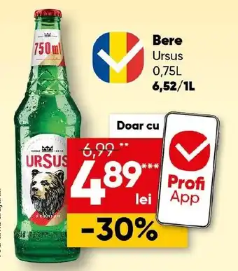 PROFI Bere Ursus Ofertă