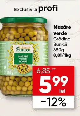 PROFI Mazăre verde Grădina Bunicii Ofertă