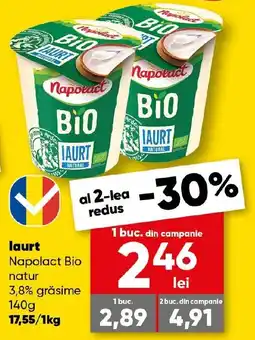 PROFI laurt Napolact Bio natur Ofertă