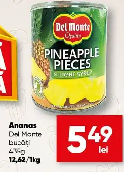 PROFI Ananas Del Monte bucăți Ofertă