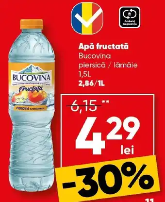 PROFI Apă fructată Bucovina Ofertă