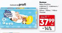 PROFI Scutece Bebe GooGoo Ofertă