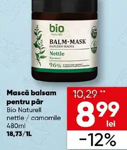 PROFI Mască balsam pentru păr Bio Naturell Ofertă