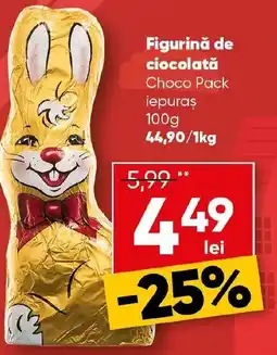 PROFI Figurinǎ de ciocolată Choco Pack iepuraş Ofertă