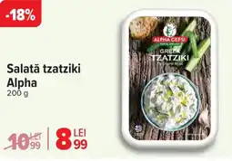 Carrefour Salatǎ tzatziki Alpha Ofertă