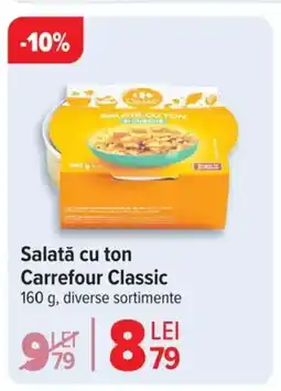 Carrefour Salată cu ton Carrefour Classic Ofertă