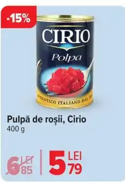 Carrefour Pulpă de roşii, Cirio Ofertă