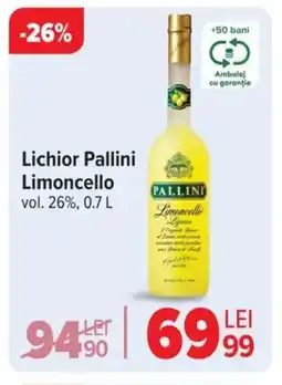 Carrefour Lichior Pallini Limoncello Ofertă