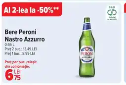 Carrefour Bere Peroni Nastro Azzurro Ofertă