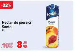 Carrefour Nectar de piersici Santal Ofertă