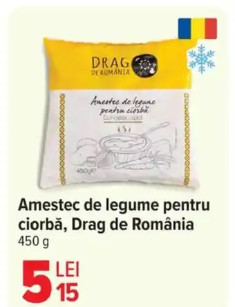 Carrefour Amestec de legume pentru ciorbă, Drag de România Ofertă