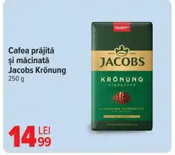 Carrefour Cafea prăjită şi măcinată Jacobs Krönung Ofertă