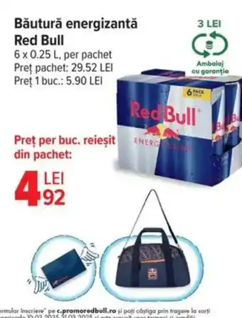 Carrefour Băutură energizantă Red Bull Ofertă