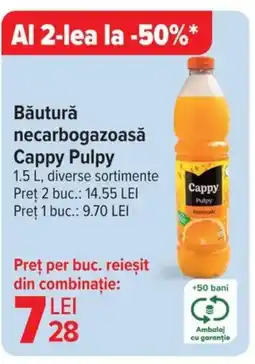 Carrefour Băutură necarbogazoasă Cappy Pulpy Ofertă