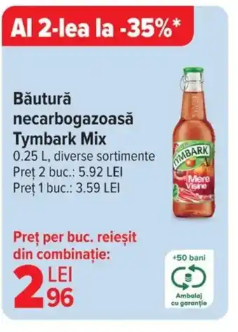 Carrefour Băutură necarbogazoasă Tymbark Mix Ofertă