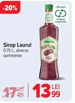 Carrefour Sirop Laurul Ofertă