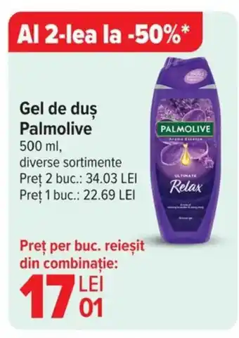 Carrefour Gel de duş Palmolive Ofertă