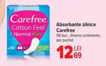 Carrefour Absorbante zilnice Carefree Ofertă