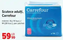 Carrefour Scutece adulți, Carrefour Ofertă