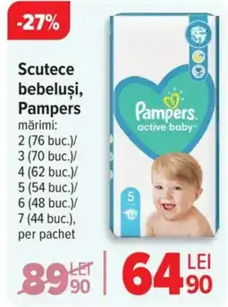 Carrefour Scutece bebeluşi, Pampers Ofertă