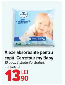 Carrefour Aleze absorbante pentru copii, Carrefour my Baby Ofertă