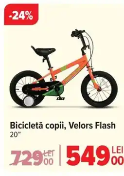 Carrefour Bicicletă copii, Velors Flash Ofertă