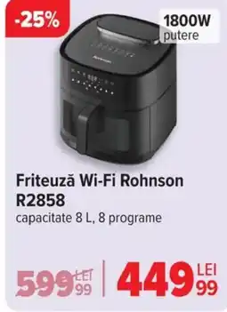 Carrefour Friteuzǎ Wi-Fi Rohnson R2858 Ofertă