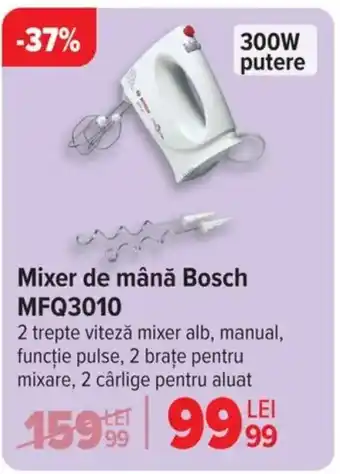 Carrefour Mixer de mână Bosch MFQ3010 Ofertă