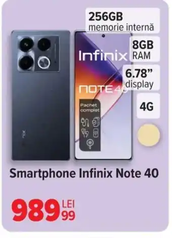 Carrefour Smartphone Infinix Note 40 Ofertă