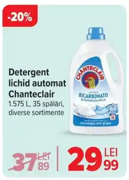 Carrefour Detergent lichid automat Chanteclair Ofertă