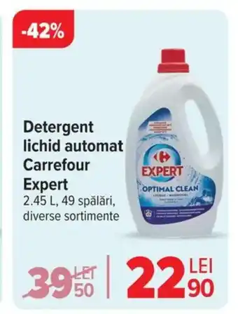 Carrefour Detergent lichid automat Carrefour Expert Ofertă