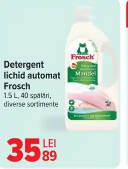 Carrefour Detergent lichid automat Frosch Ofertă