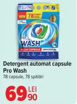 Carrefour Detergent automat capsule Pro Wash Ofertă