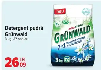 Carrefour Detergent pudră Grünwald Ofertă