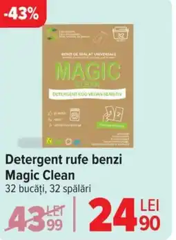 Carrefour Detergent rufe benzi Magic Clean Ofertă